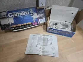 Sg-7016sx Strategic Vista Lot 2x C/cs Color Camera Pir Motion Sensor Security