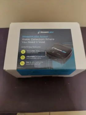 Slfp-1000-b Streamlabs Scout - Pkg. Of Three Leak Sensor For Early Water Detection Wifi