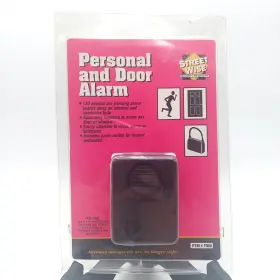 Pd80 Street Wise Security Products Vtg Personal And Door Alarm For Home Office Or Person 130 Decibels Nos