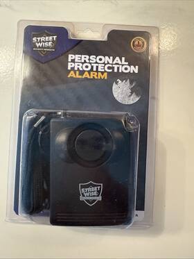 Streetwise 793831008115 Street Wise Personal Protection Alarm Purse Or Pocket Belt 130db Stay Safe