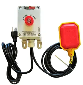 Sump Alarm 661799381956 Water For Pump With 10ft Float Switch Indoor Sump Alarm 661799381956 Water For Pump With 10ft Float Switch Indoor
