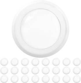 Sunco Lighting 810000079445 24 Pack 5/6 Inch Led Disk Lights Flush Mount Disc 2700k Soft White