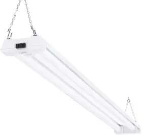 Sunco Lighting 810047882435 Motion Sensor 4ft Led Shop Light Garage Lights 1 Pack 5000k Daylight