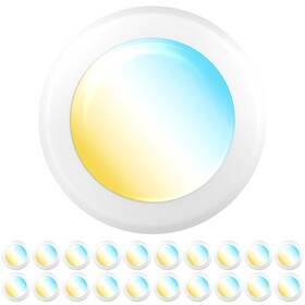 Sunco Lighting Dl Dk56-15w-3k 65k-20pk 20 Pack Led 5/6inch 5 Cct In One 3000k 4000k 5000k 6000k 6500k