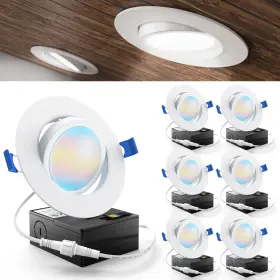 G4-12w-27k Sunco Lighting Dl 5k-6pk 6 4 Inch 5 Cct In One 2700k 3000k 3500k 4000k 5000k