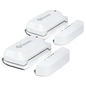 Swann 840236132584 Wireless Window/door Alert Sensor 2 Pack . Easy Installation Permanent Or T