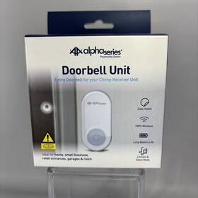 Swann 840236134137 Alpha Series Wireless Extra Doorbell Unit New In Box Weatherproof
