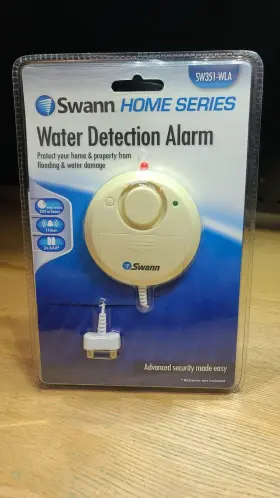 Sw351-wla Swann Home Series Water Detection Alarm Flood Basement Protect