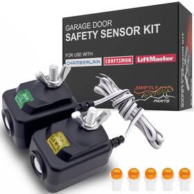 Swiftly Parts 850056732994 Garage Door Opener Safety Sensors Replacement For Chamberlain 820cb Liftmaste