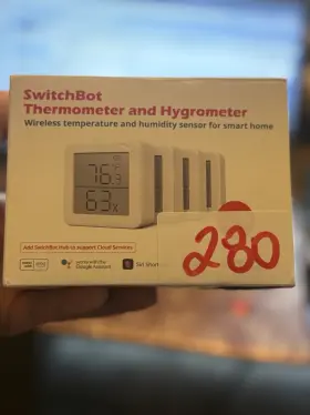 Wss-fl-th16-wh-en Switchbot Moes Wifi Smart Thermometer Hygrometer Temperature Humidity Sensor-a2.2 Wss-fl-th16-wh-en Switchbot Moes Wifi Smart Thermometer Hygrometer Temperature Humidity Sensor-a2.2
