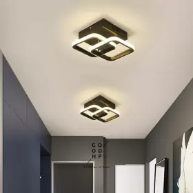 Cl-gd2fx Swtc Modern Led Ceiling Light Square Lamp Dimmable Metal