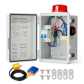 Syinghwan 762304842389 Sump Pump Alarm High Water Septic Tank Can Be Externally Connected To T