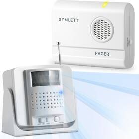 Synlett D029 Bed Alarm Caregiver Pager With Wireless Motion Sensor Indoor Fall Preventi