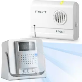 D029 Synlett Bed Alarm Caregiver Pager With Wireless Motion Sensor Indoor Fall Preventi
