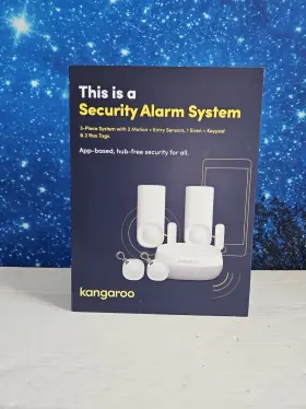 Kt007 System Sensor Kangaroo Wireless App-based Motion Alarm Home Security 3pc Kt007 System Sensor Kangaroo Wireless App-based Motion Alarm Home Security 3pc
