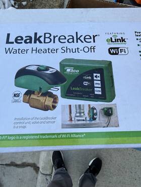Taco Lbw-075-h-2lf Leak Breaker Shut Off With Wifi