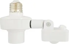 Tgglse27ash2 Taigeguang Motion Activated Light Socket Adjustable Sensor Head Auto On/off Control