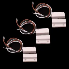 Takhrwod 313053673658 3x Magnetic Reed Switch Normally Open Closed Nc No Door Alarm Window Security/ma