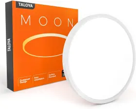 Mo300-20w Taloya Flush Mount 12 Inch Ceiling Light Milk White 12inch-1pack