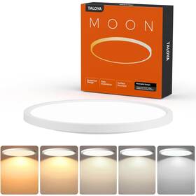 Taloya Yl254-20w-t-wemc2 10 Inch Led Flush Mount Ceiling Light 10inch-1 Pack White 5cct