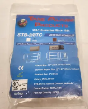 Stb-3 Tane 10 Pack Alarm Products Magnetic Reed Switch 100v Stb-3/8tc-new/old Stock