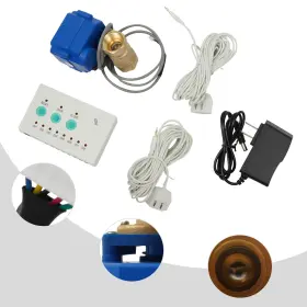 Tbvechi 747495424422 Automatic Water Leak Detector With Sensors And Stut-off Valve Detecting