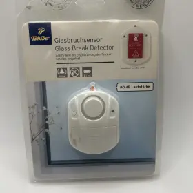 332600 Tchibo New Sealed Glass Break Detector 90 Db For Home Security System Alarm Germ