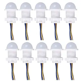 Teamwill 793288159415 5/10pcs Pir Infrared Motion Sensor Detector Smart Switch 110v Light Au