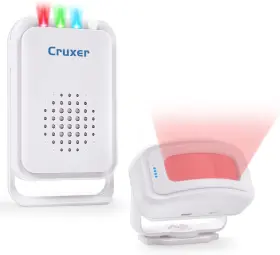 Tech Inc. 445032470453 Motion Sensor Alarm Wireless Detector Door Chime Doorbell For Home Sto