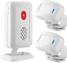 Tech Inc. 744759837271 Motion Sensor Alarm When Enter Sensing Range Wireless Detector Chime Alarms Door