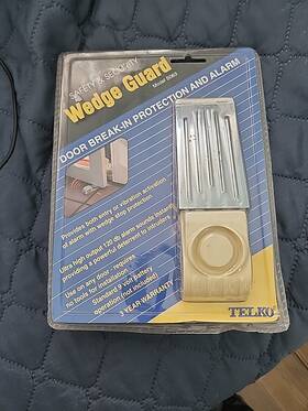 Techko S063 New - Telko Portable Door Wedge Gurd With Vibration And Contact Sensor