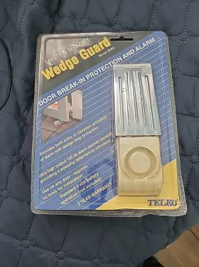 S063 Techko New - Telko Portable Door Wedge Gurd With Vibration And Contact Sensor