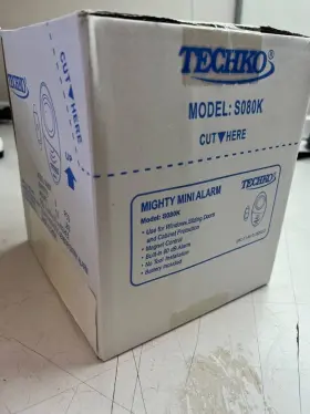 S080k Techko Might Mini Alarm - Lot Of 6