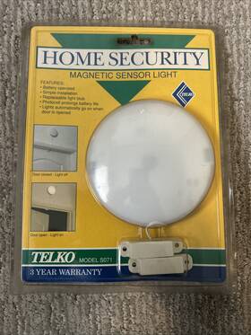 Telko S071 Magnetic Sensor Open Door Light Model Battery Operated Easy Install