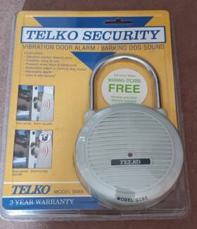 Telko S085 Vintage Security Vibration Door Alarm/barking Dog Sound #s085
