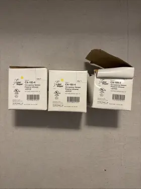 Cx-105-4 The Watt Stopper Occ Sensor 24 Volt Dc One Sided Lens New. Lot Of 3 Cx-105-4 The Watt Stopper Occ Sensor 24 Volt Dc One Sided Lens New. Lot Of 3