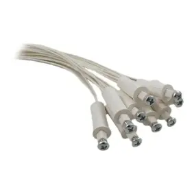Avs-dt-1051-wh The Wires Zone White 3/8 Inch Plunger Contact Door Window Alarm Switch Adjustable - 50 Pack