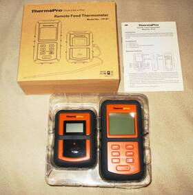 Therm Pro Tp-07 Remote Food Thermometer Model Oven Bbq