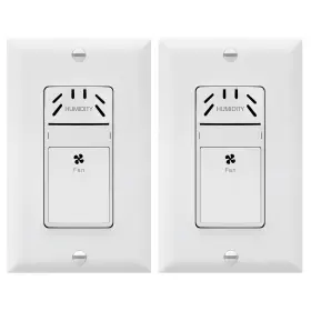 Top Greener Inc 445006078036 Topgreener Humidity Sensor And Fan Control Switch Ventilation Sens