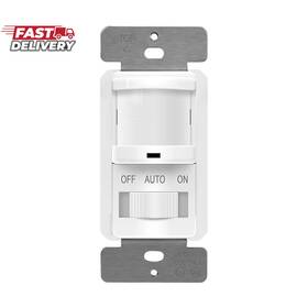 Topgreener 313052975999 In Wall Pir Motion Sensor Light Switch Single Pole Occupancy