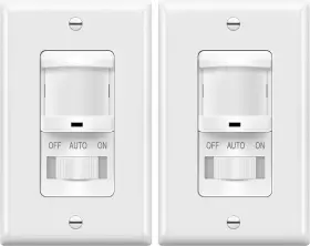 Topgreener 445028271231 In-wall Pir Motion Sensor Light Switch Occupancy On/o