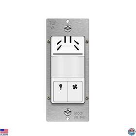 Topgreener B06xpth4yx Dual Tech Humidity Sensor Switch Pir Motion And Moisture Detection White