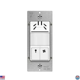 B06xpth4yx Topgreener Dual Tech Humidity Sensor Switch Pir Motion And Moisture Detection White