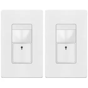 Tdos5-m-w Topgreener 2 Pack Motion Pir Sensor Light Switch Neutral Wire Required White Tdos5-m-w Topgreener 2 Pack Motion Pir Sensor Light Switch Neutral Wire Required White