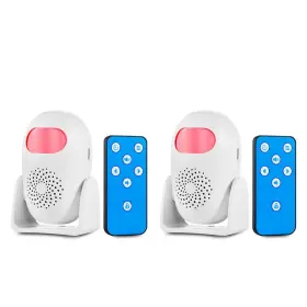 Towode 768633403802 Upgraded Motion Sensor Alarm Indoor Chime With Remote Control 1