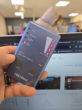 Trendnet Tew-t1 Trendware Usa Tew-1 Wifi Detector 2.4ghz 802.11b/g Microwave Led