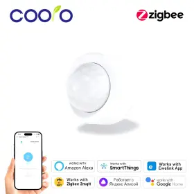 Turbo-roofinds 313020883820 Zigbee Mini Pir Motion Sensor Human Infrared Detector Security Alarm Work