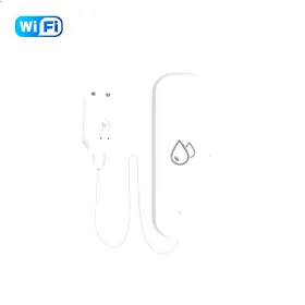 Turbo-roofinds 313102965970 Tuya Wifi Water Sensor Leakage Alarm Flood Leak Detector Smart Home App Remote C