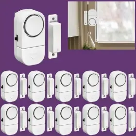 Turbo-roofinds 445021899869 Door And Window Alarm Security Wireless Home Anti-theft Ala