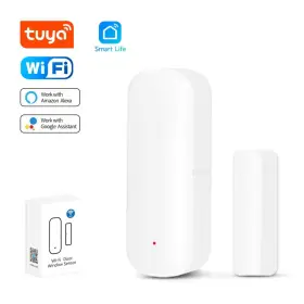 Turbo-roofinds 744110664270 Tuya Wifi Door Sensor Window Smart Home Wireless Detector Life
